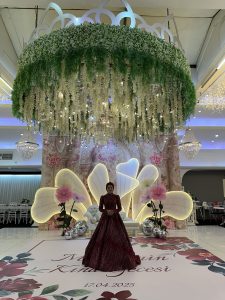 Beyazgül'de nikah töreni ve salon dekorasyonu